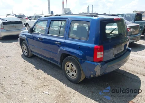2009 Jeep Patriot Sport из США, поврежденный, VIN 1J4FT28B59D122968